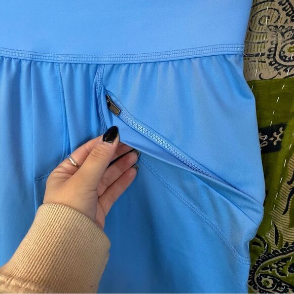 Free People Movement Baby Blue High Fives Joggers Size Small - Picture 7 of 16